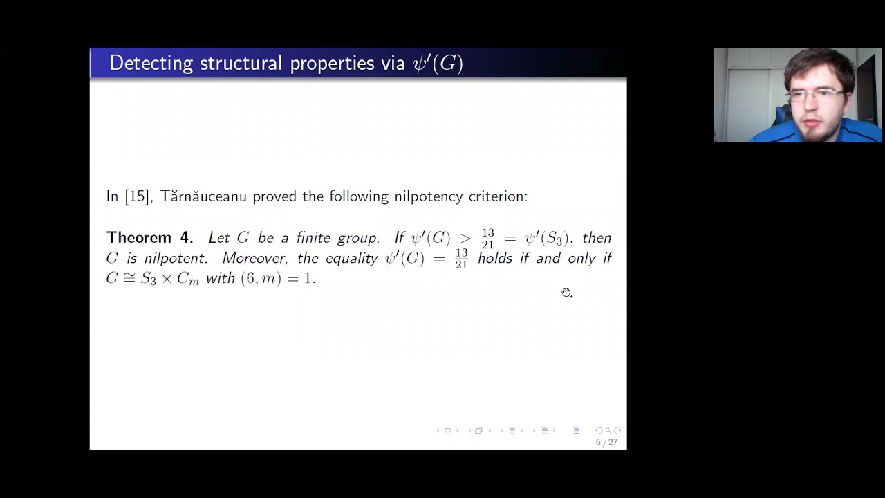 Mihai-Silviu Lazorec, “On the average order of a finite group”
