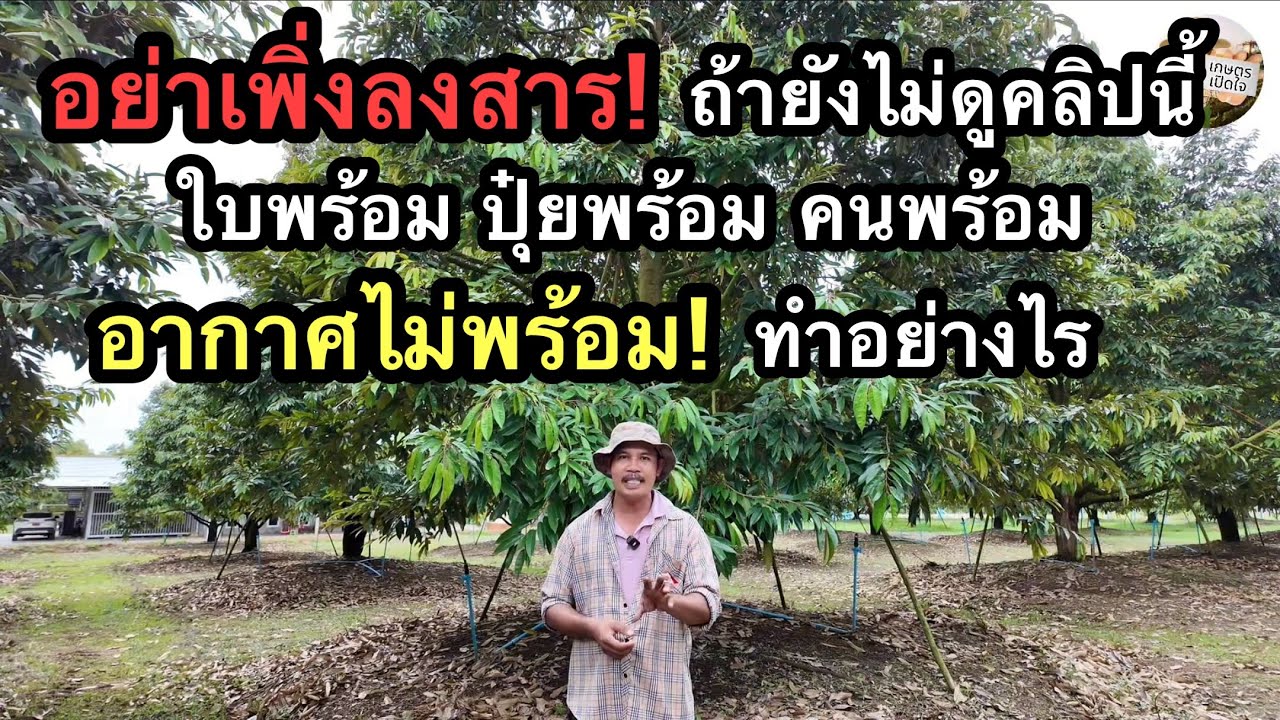 อากาศไม่พร้อม อย่าเพิ่งทำสาร! ควรทำอย่างไร กะจังหวะแบบไหน ปริมาณเท่าไหร่ดี | อาจารย์สั้น