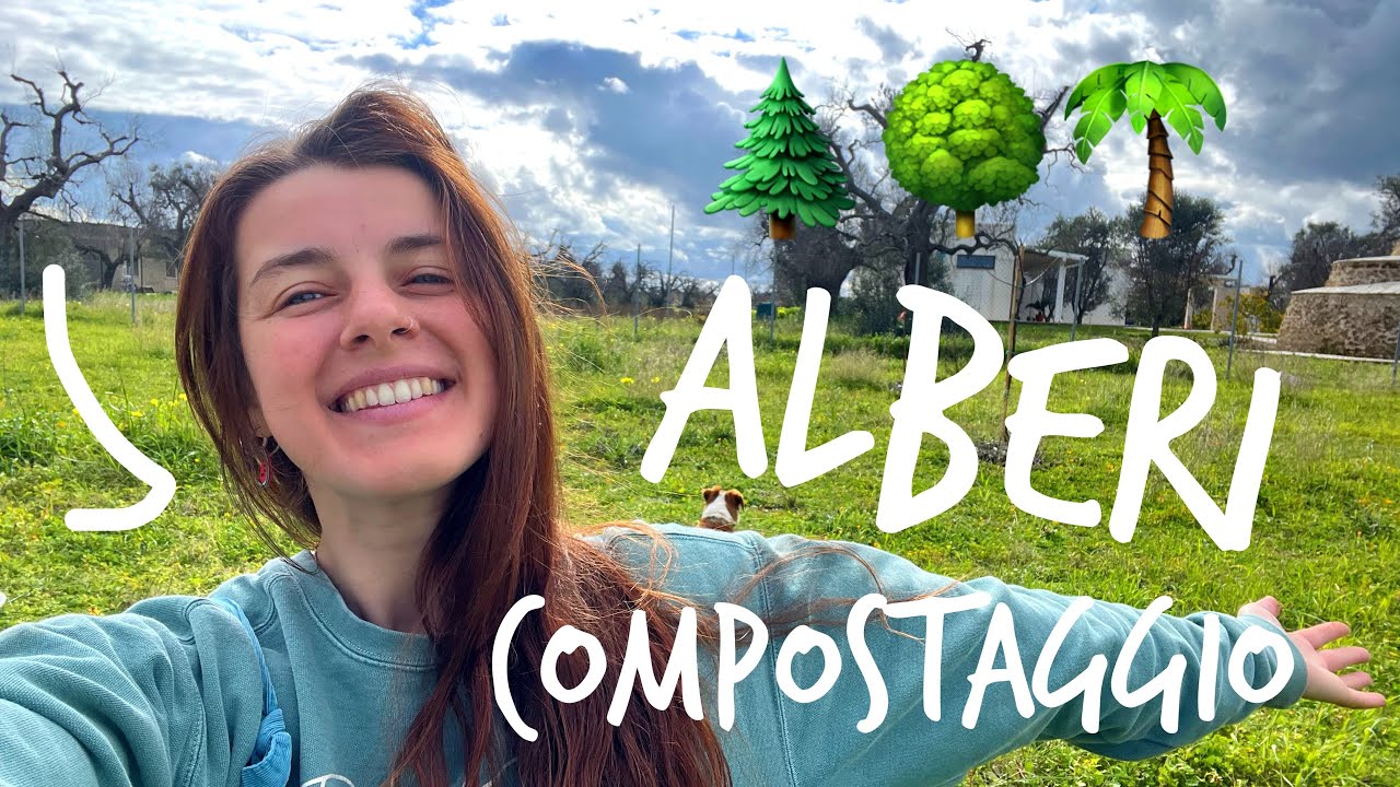 FACCIO IL COMPOST e PIANTO ALBERI🌳🌴GiardiniAMO