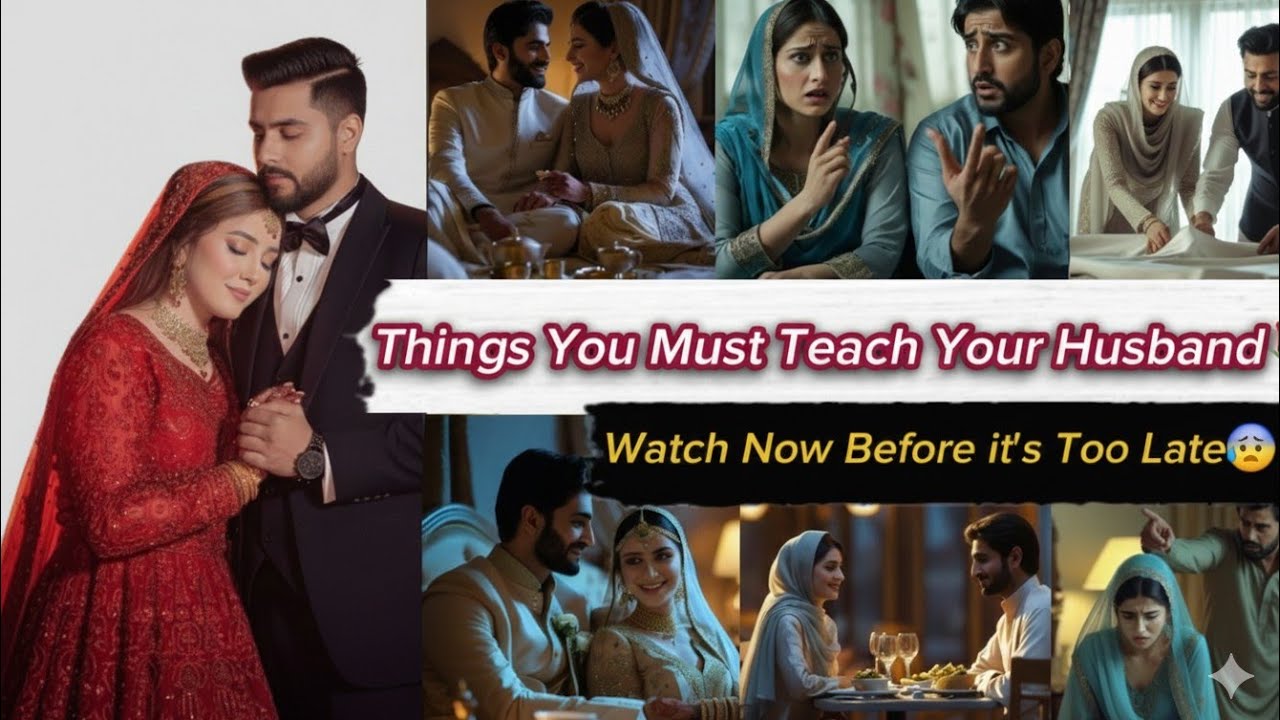 10 Wedding Tips & Advice for Bride to Be's MUST Teach Their Husband in Early Days of Marriage✨️🌹