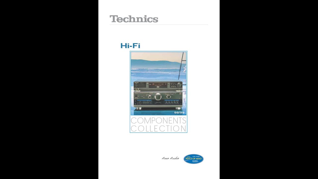 Technics Catalog  1998 / 1999  ( Deutsch Language )
