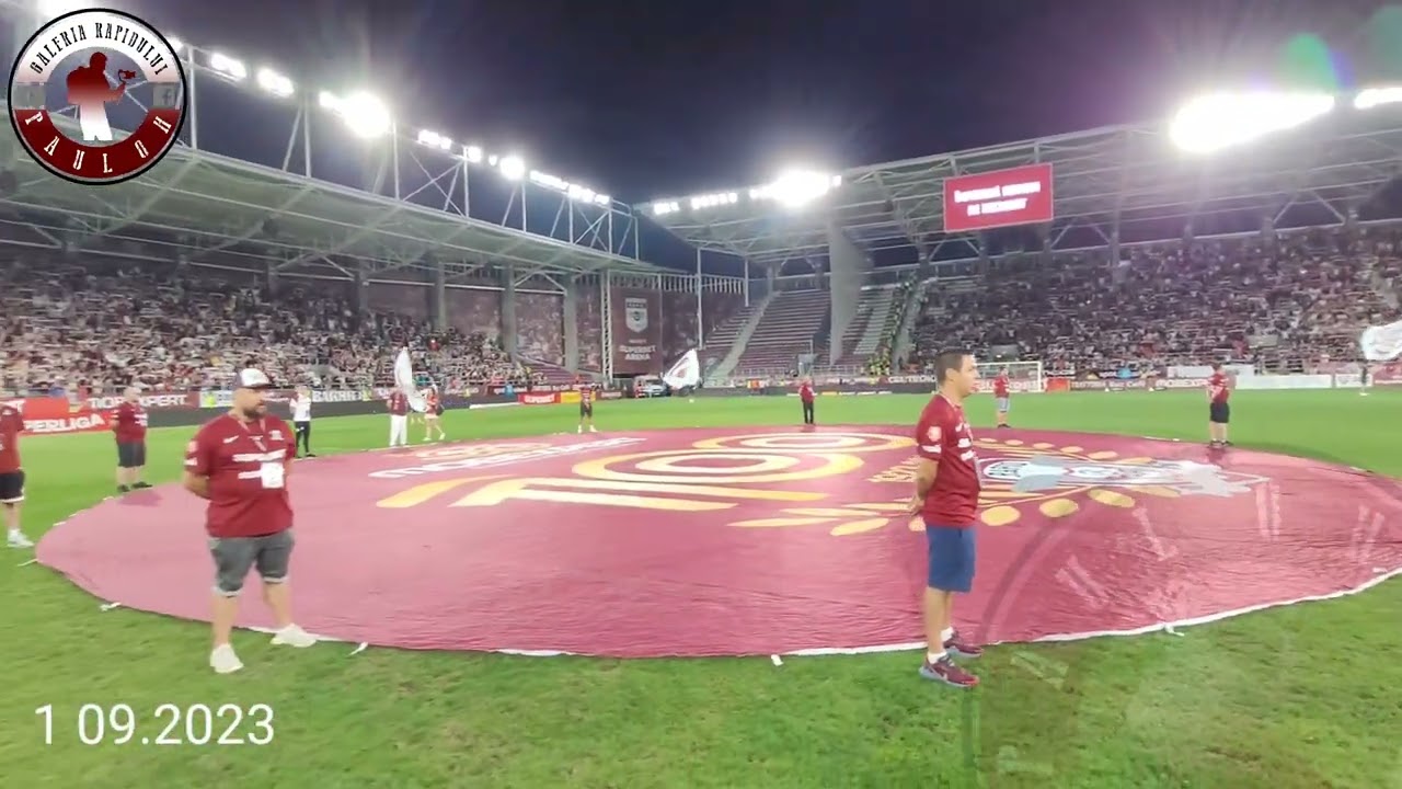Imnul Rapidului @ Rapid - Dinamo (4-0) 1.09.2023