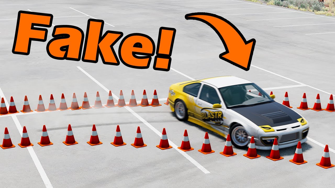 Эти видео с дрифтом BeamNG — ПОДДЕЛЬНЫЕ!