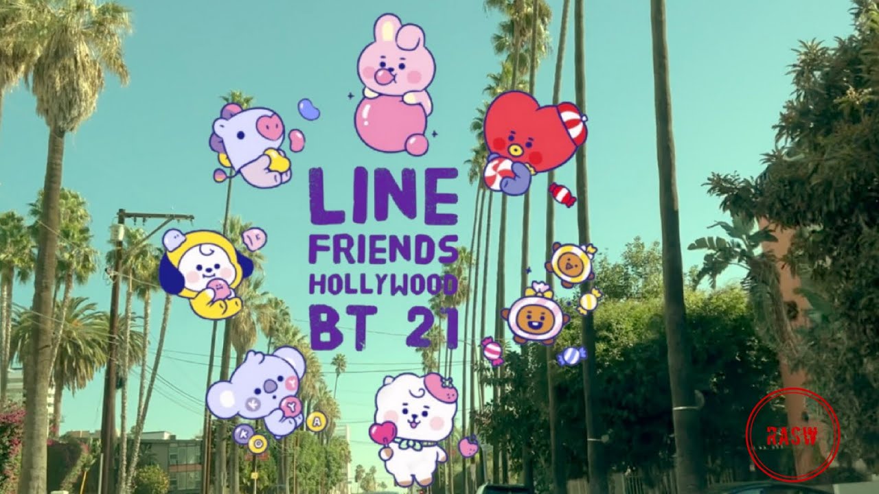 SHOPPING AT THE BT21 LINE FRIENDS STORE IN HOLLYWOOD, CALIFORNIA