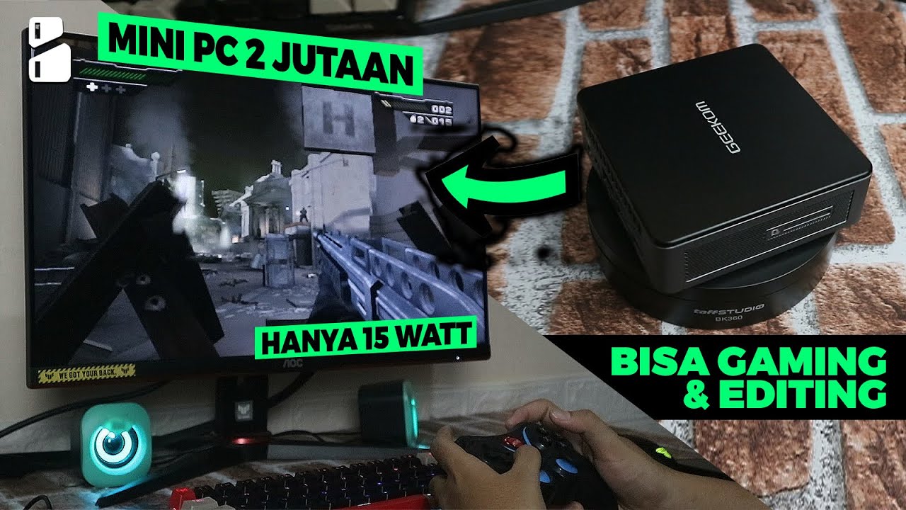 Mini PC 2 Jutaan Bisa Editing dan Gaming, RESMI Dijual di INDONESIA - GEEKOM MiniAir 11