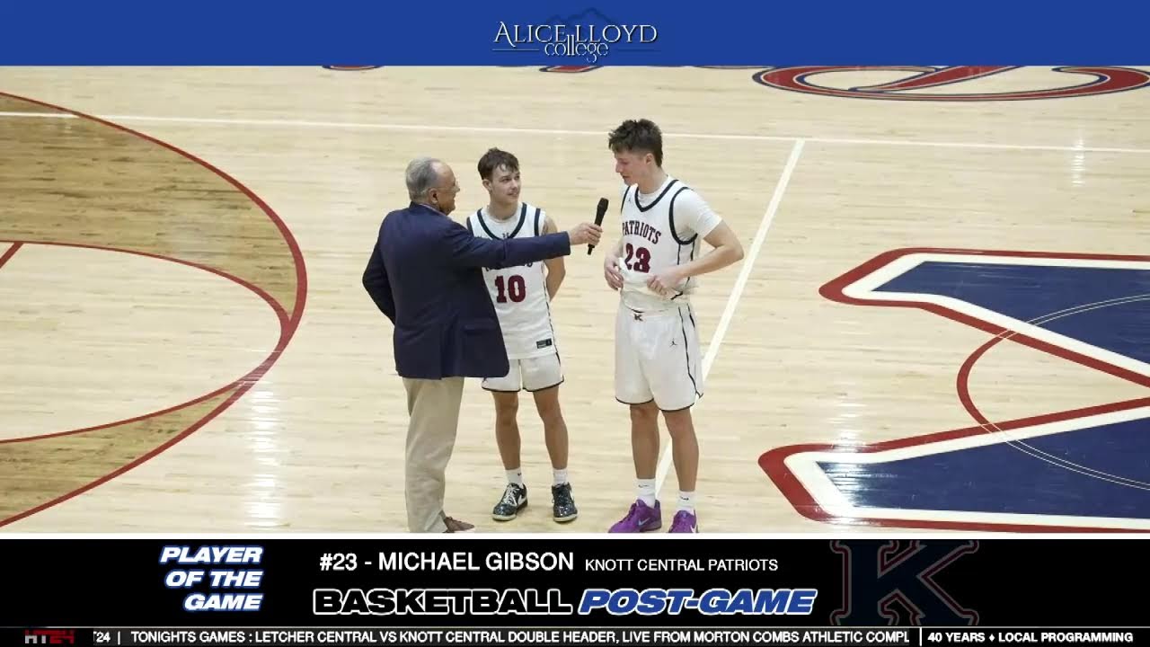 Letcher Central VS Knott Central - Girls and Boys High School  Basketball