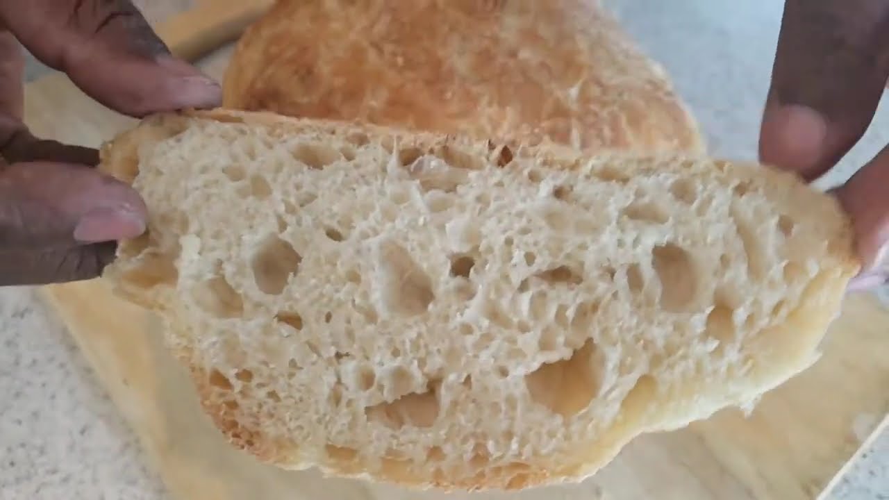 Easy No knead Rustic Bread/Bread Recipes