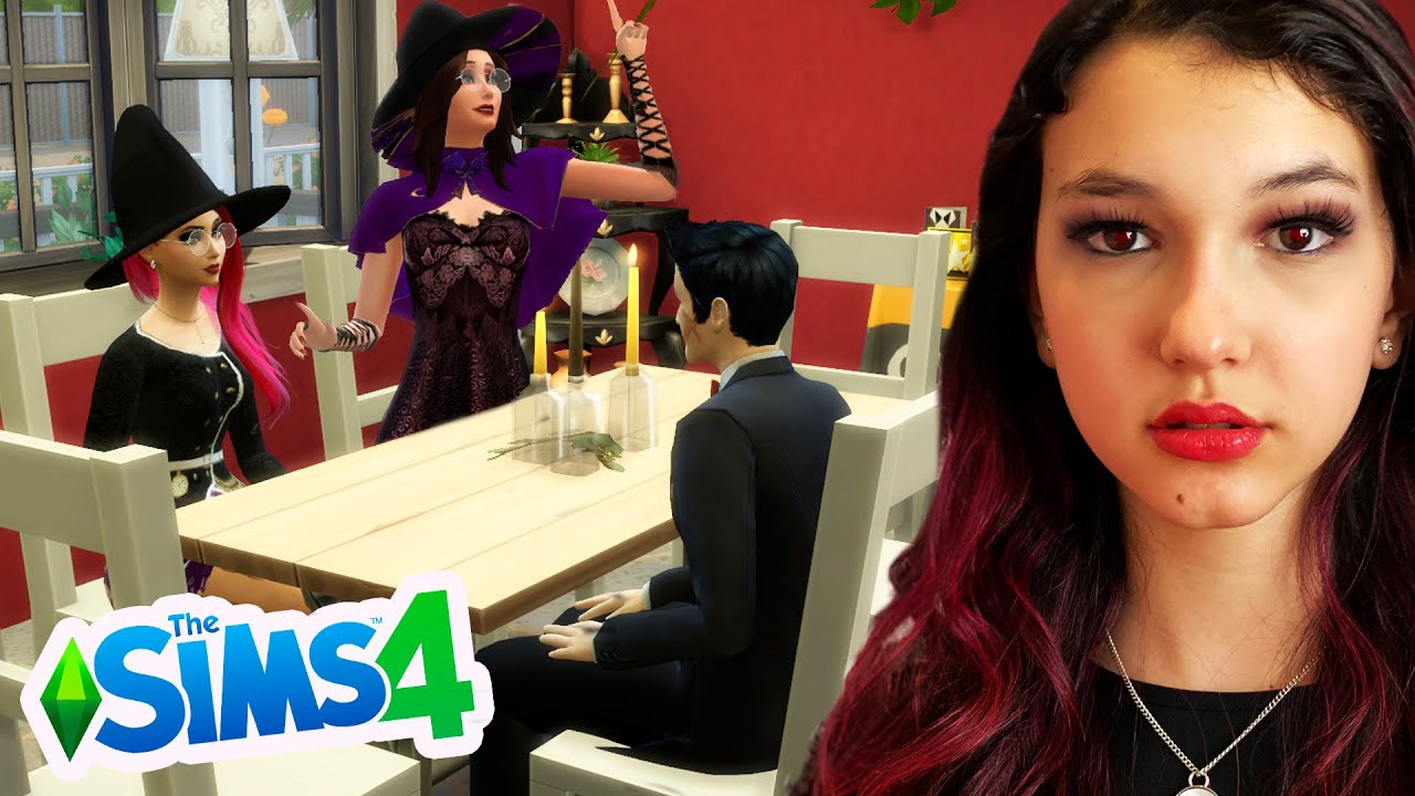 VIRAMOS BRUXAS E VAMPIROS NO HALLOWEEN DO THE SIMS 4 | Luluca Games