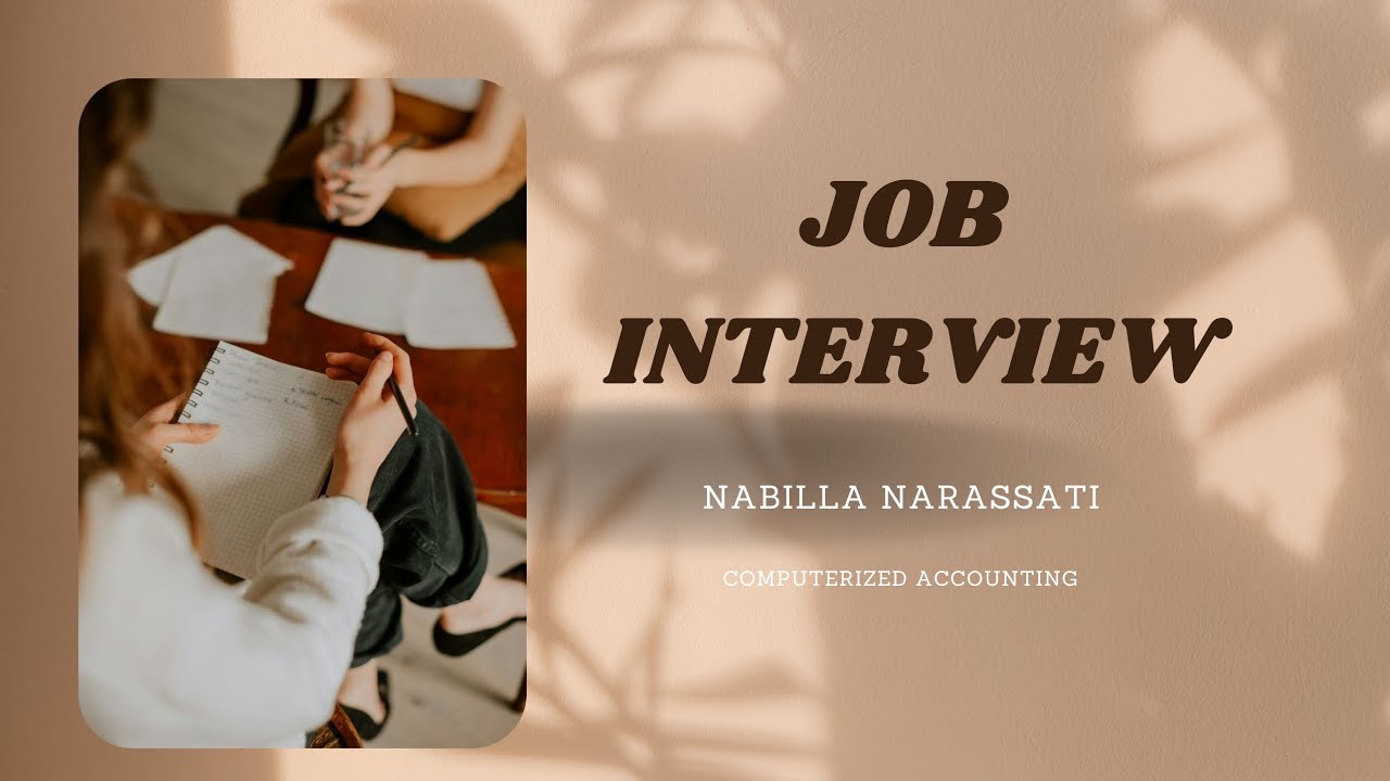 JOB INTERVIEW - ENGLISH | NABILLA NARASSATI