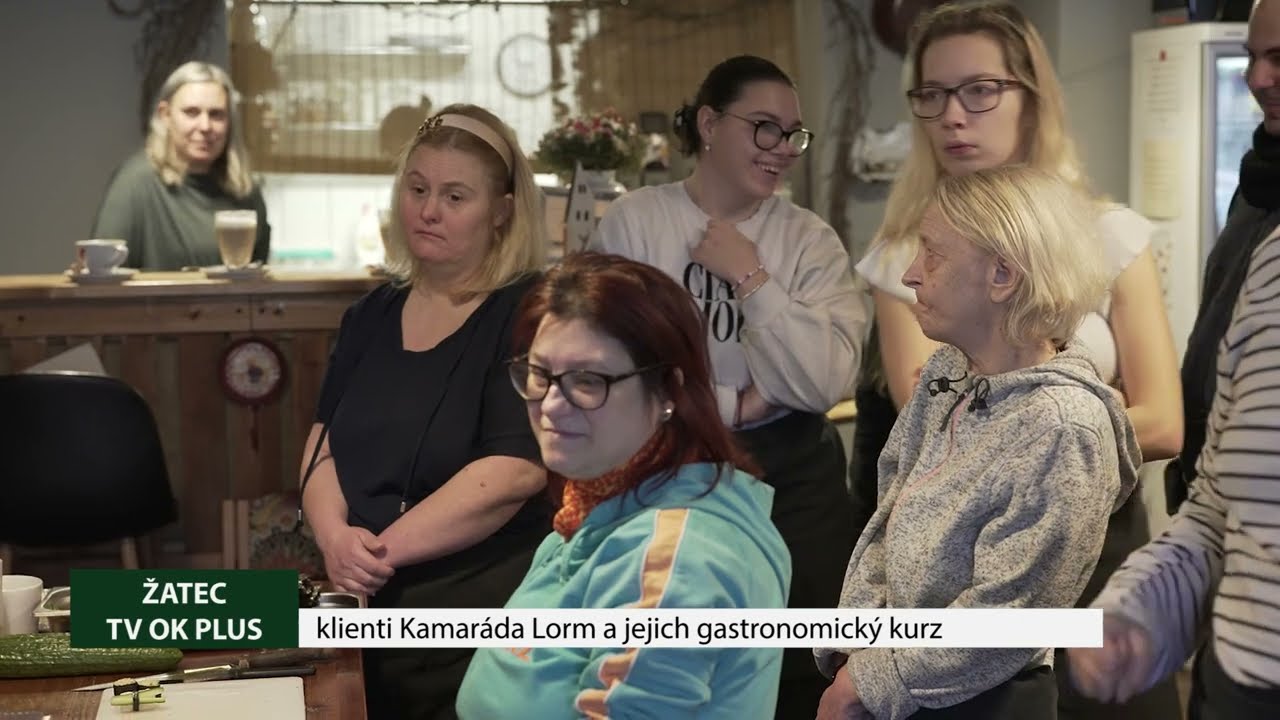 Gastronomický kurz Kamarád Lorm Žatec v Kavárně S Duší.