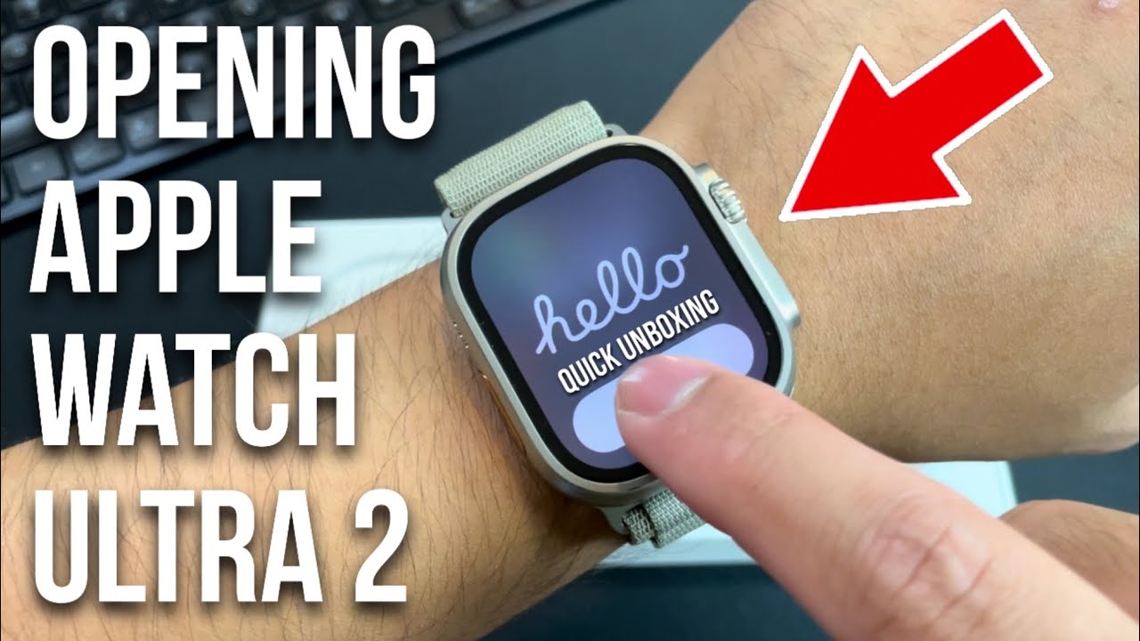 UNBOXING - Apple Watch Ultra 2 - BIG ASMR