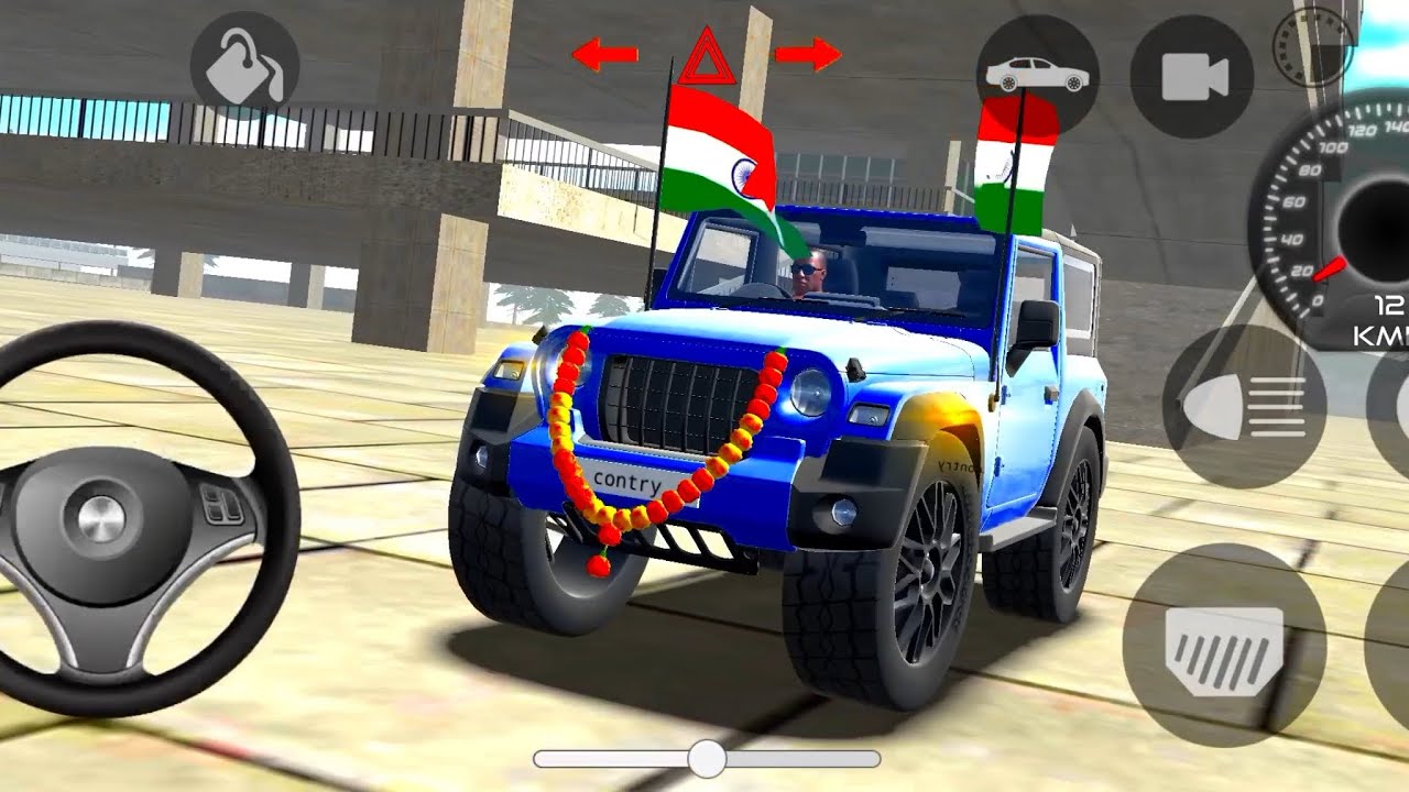 Modified mahindra Thar 😈 cars games : Indian car ( gadi Bala game ) - Android gameplay 2026