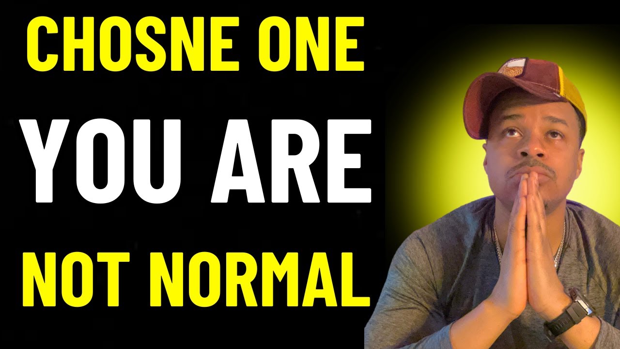 Chosen Ones Are Extra Ordinary, YOU are Set Apart From Typical NORMAL People  