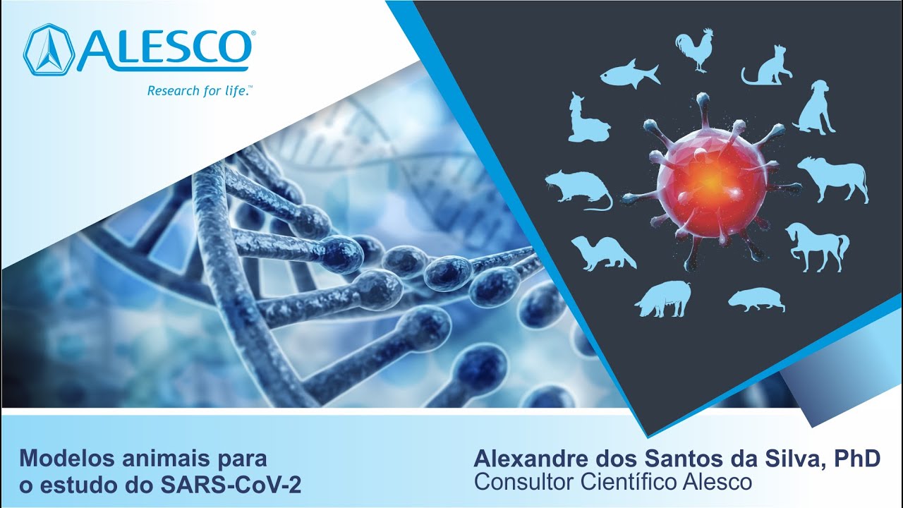 Alesco | Palestra Dr. Alexandre Silva - Modelos animais para o estudo do SARS-CoV-2