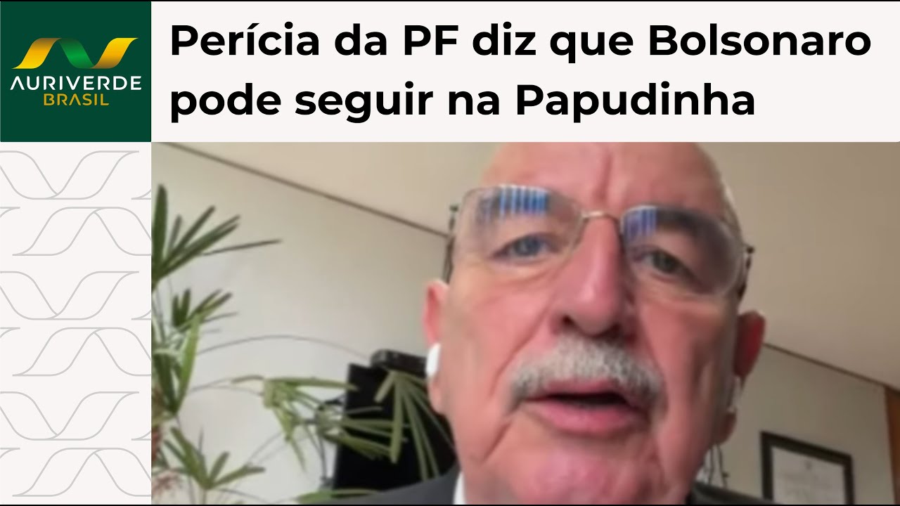 Laudo da PF diz que Bolsonaro tem condições de permanecer na Papudinha; Osmar Terra comenta