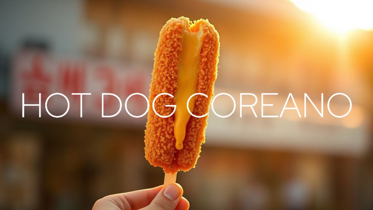 O MELHOR HOT DOG COREANO QUE VOCÊ VAI COMER NA VIDA! RECEITA CROCANTE E IRRESISTÍVEL!