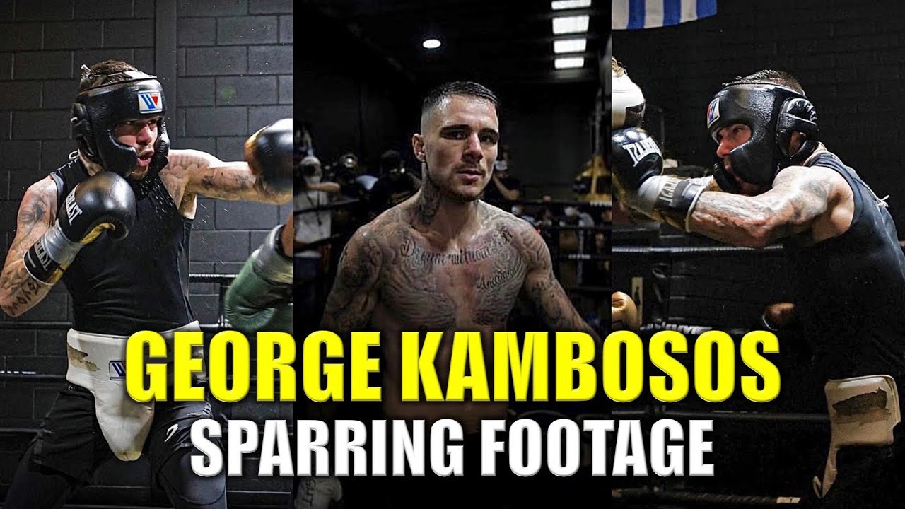 George Kambosos Jr Sparring Footage