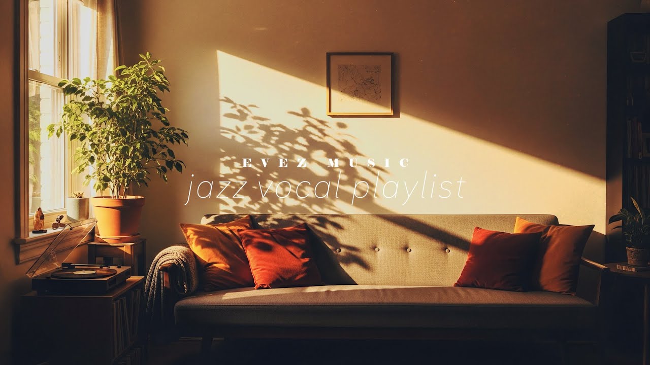 🌿 여유를 닮은 감성 재즈 🎷 | 잔잔한 재즈 보컬로 채우는 평온한 하루 | relaxing jazz & cafe music