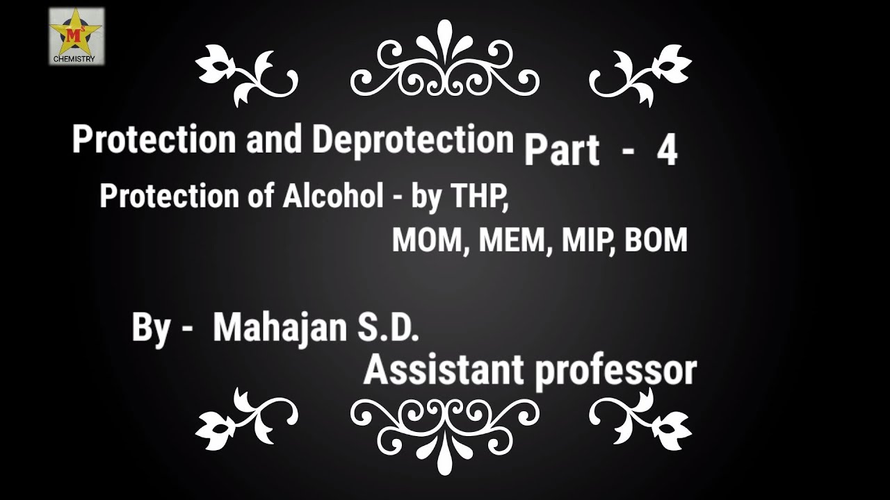 Protection and deprotection of alcohol (hydroxyl group)