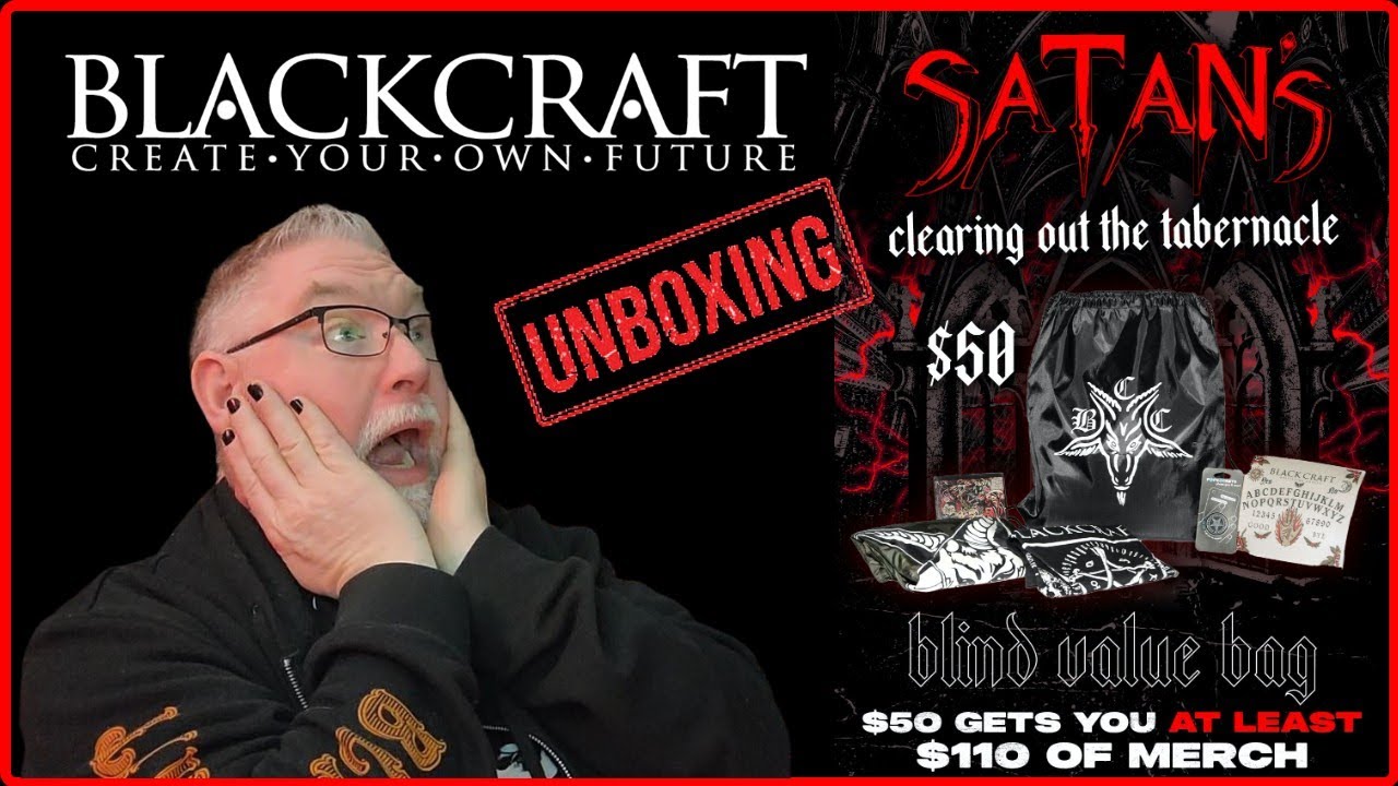BlackCraft Cult Blind Mystery Bag unboxing $110 value for only $50