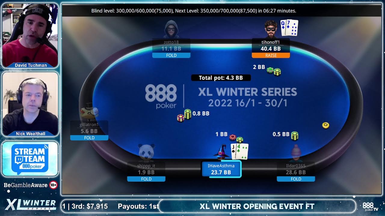 🔥XL WINTER SERIES CARDS UP FINAL TABLE w/ FREEROLL 🔥 XL Winter #1 - $100k Opening Event