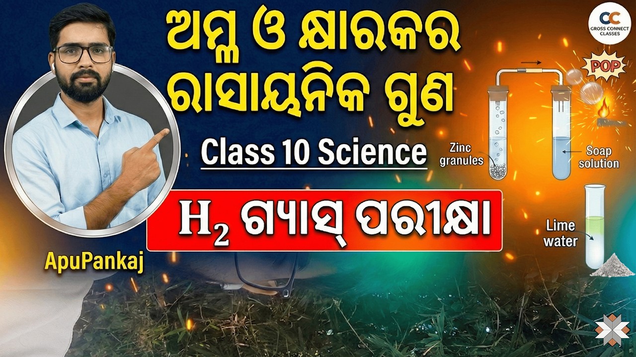 Class 10 Science | Chemical Properties of Acids & Bases | Explained in Odia