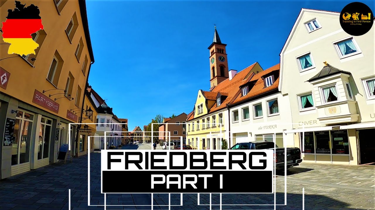 🇩🇪 FRIEDBERG | GERMANY | PART 1 | From the trains station to Stadtgarten