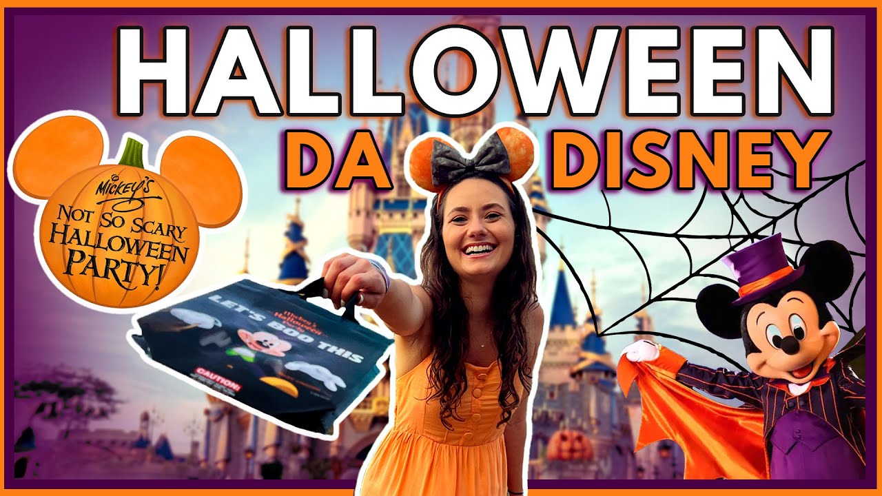 FESTA de HALLOWEEN da DISNEY no MAGIC KINGDOM | Mickey’s not so Scary Halloween Party  - VLOG #2