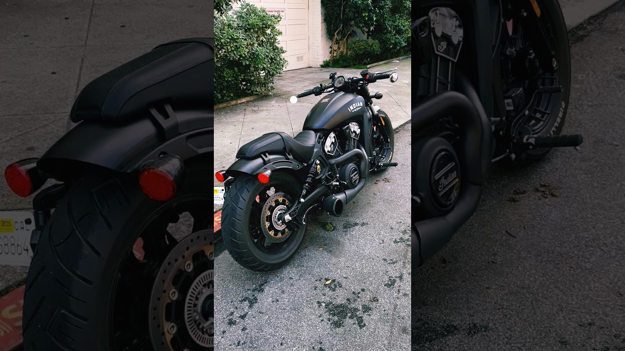Sound up, Indian scout bobber 
