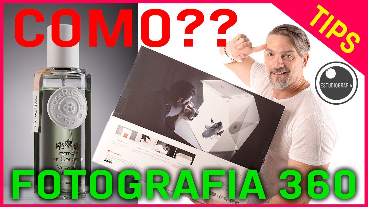 📸🔄 FOTOGRAFIA de PRODUCTO 360 con la base giratoria Foldio360