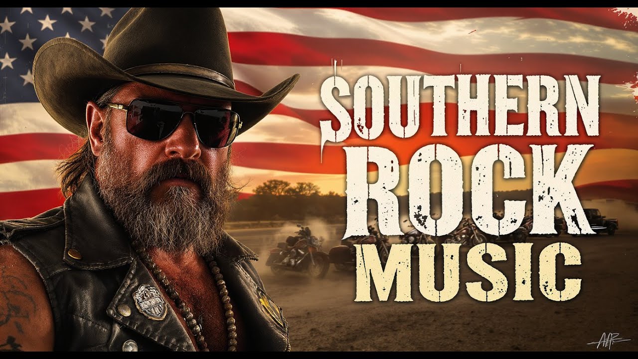 🚗 Southern Country Rock Road Trip Mix 2025 – Redneck Anthems & Blues Rock Vibes