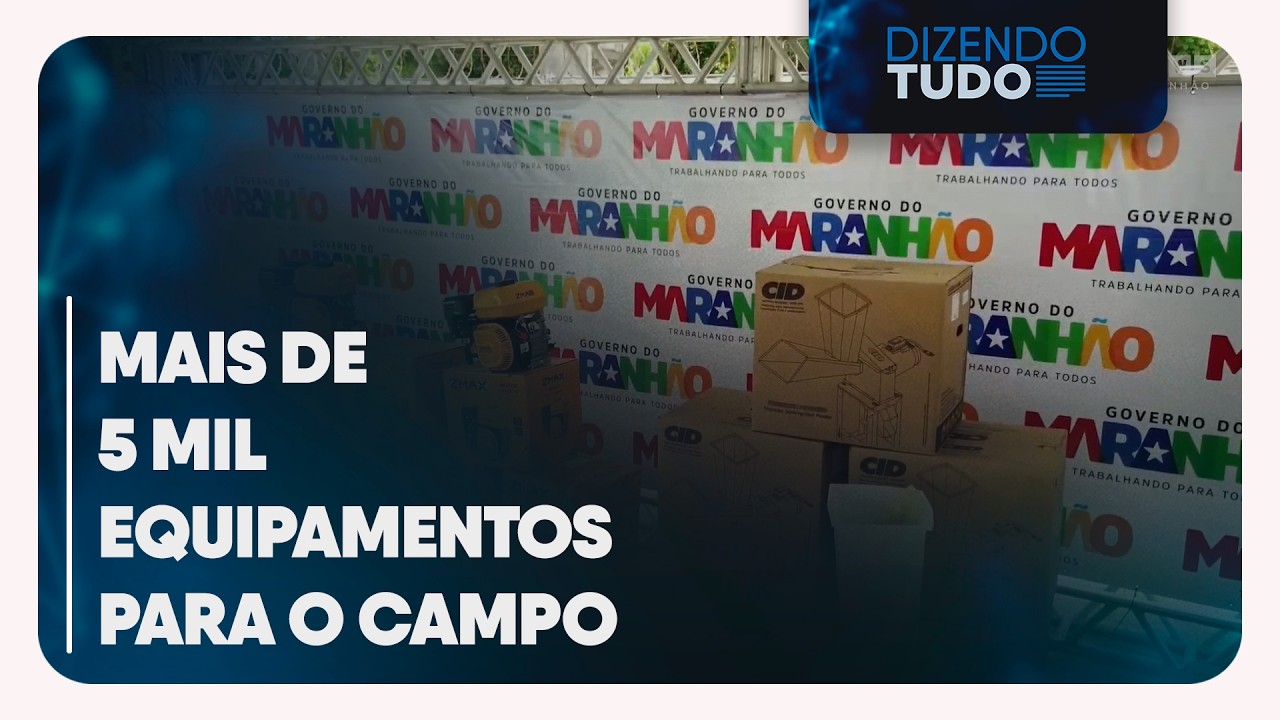 Governo do Maranhão entrega equipamentos para fortalecer a agricultura familiar em todo o estado
