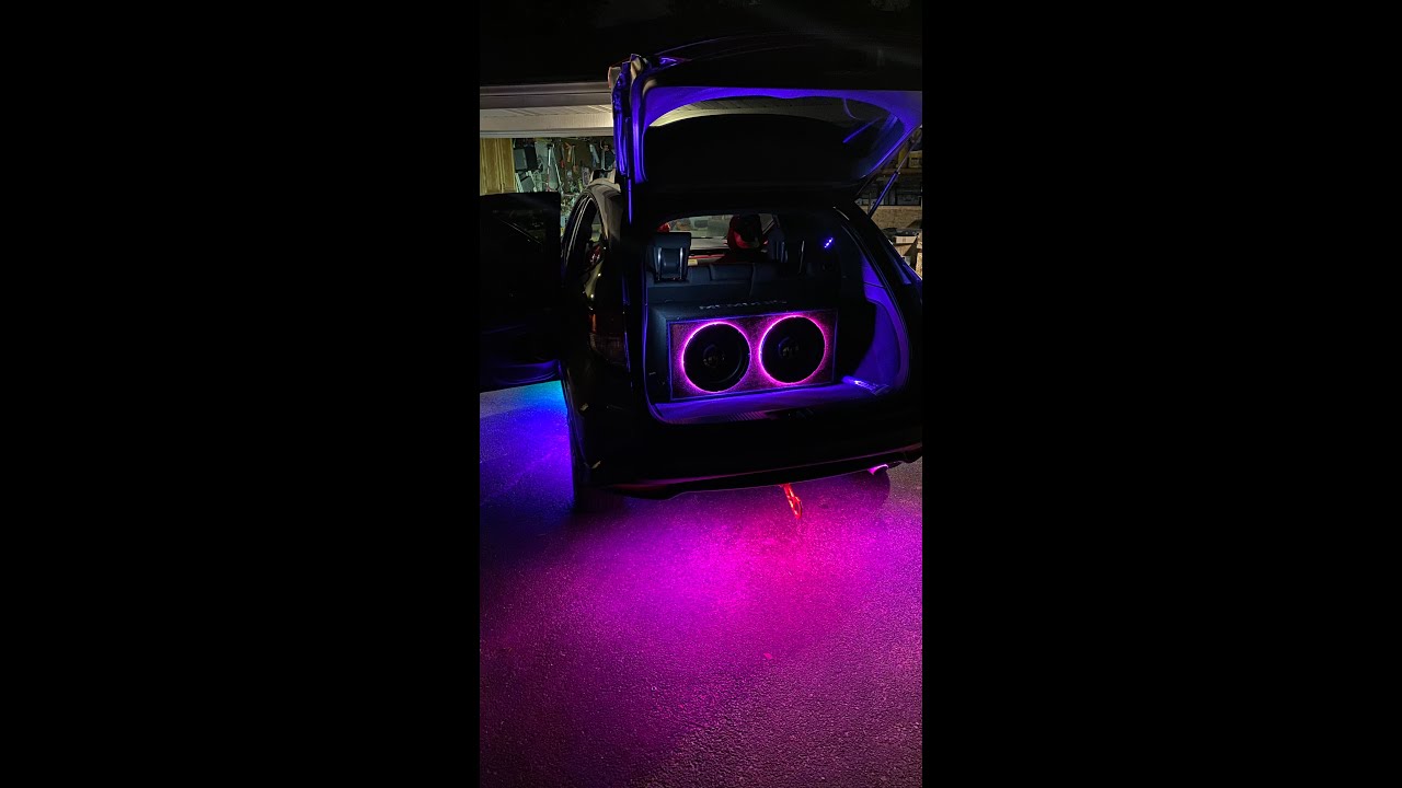 Car led lights install