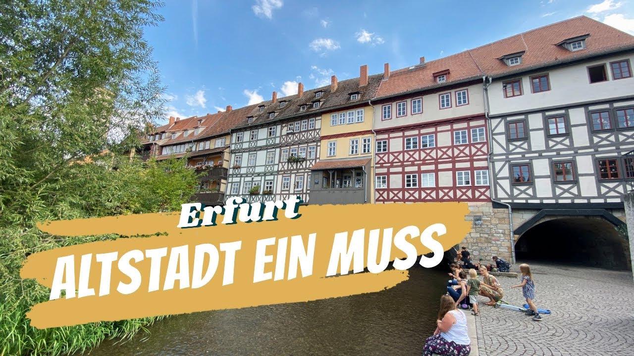 Erfurt Altstadt das müsst ihr sehen.