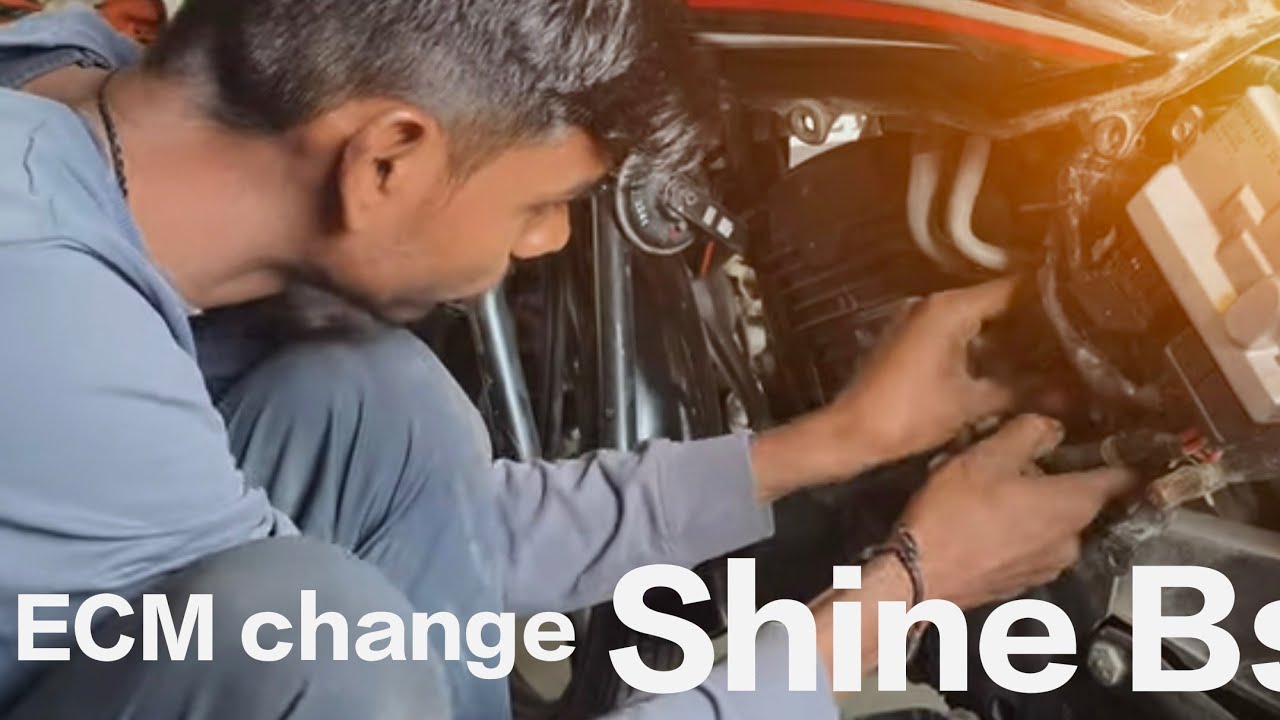 Honda Shine Bs6 ECM change our chabi switch change ✅👍#bs6#bike #motorcycle #automobile #youtube