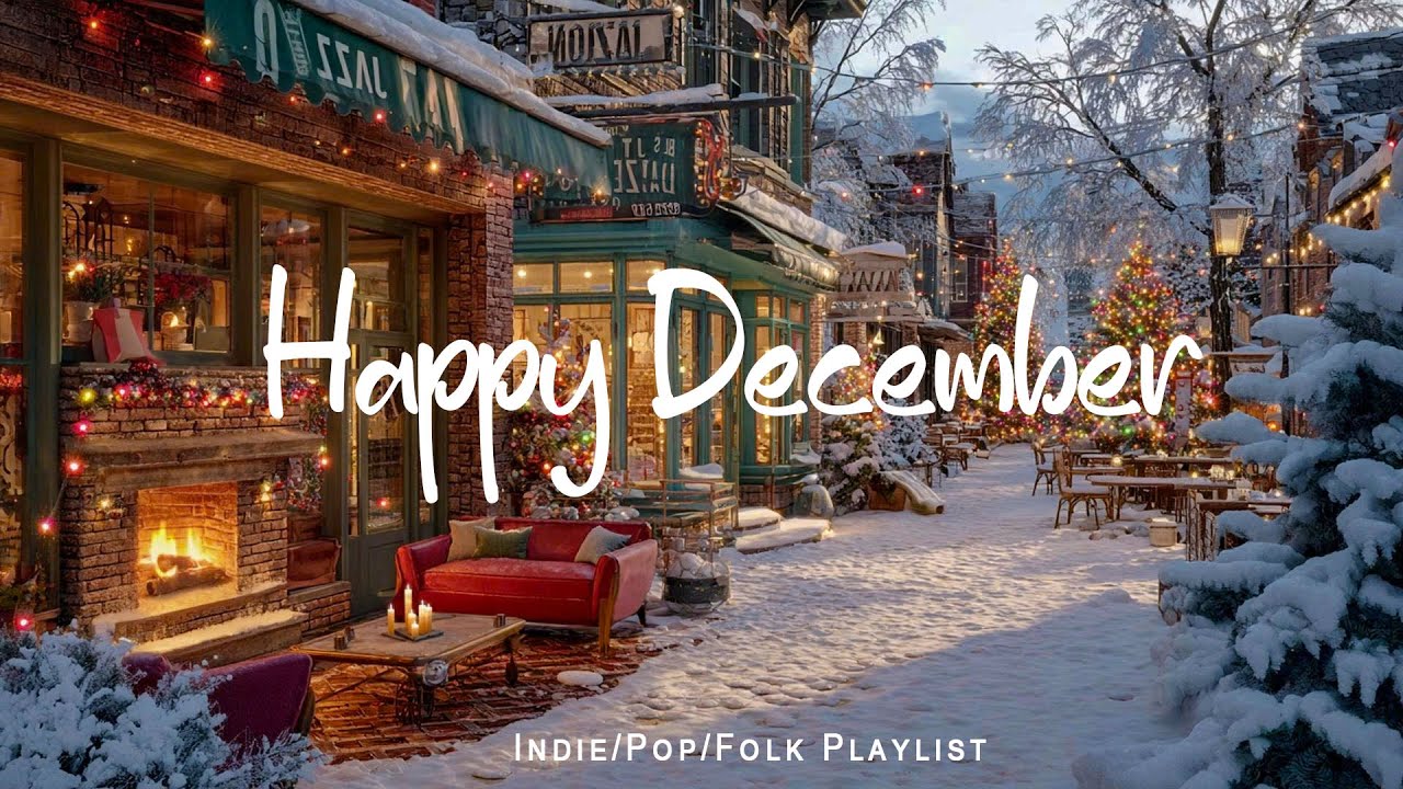 Happy December ❄️ Start your day positively with me | An Indie/Pop/Folk/Acoustic Playlist