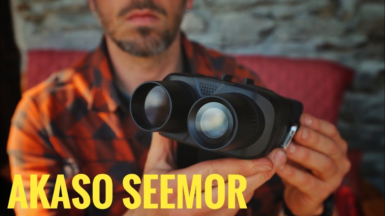 Test visore notturno Akaso Seemor. Video 4k nell'oscurità totale