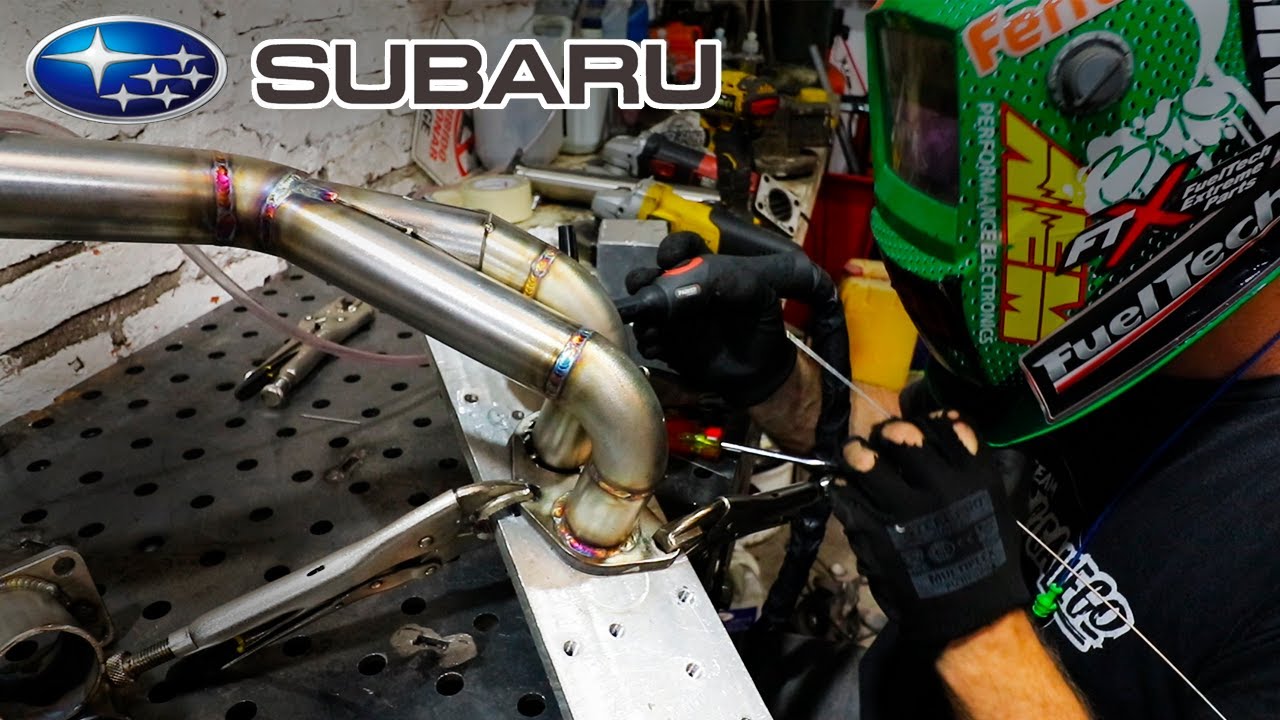 Soldando Multiple escape Subaru EJ18 || TIPS DE SOLDADURA