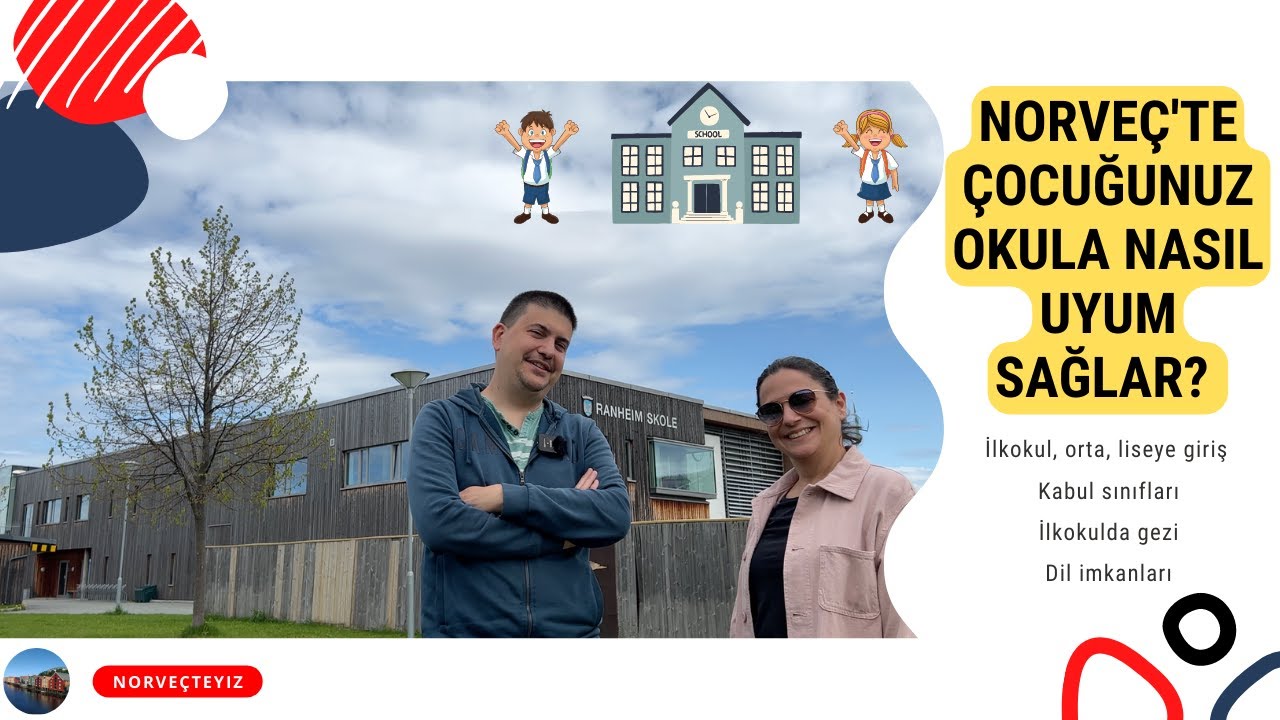 NORVEÇ'TE ÇOCUĞUNUZ OKULA NASIL UYUM SAĞLAR? TİPİK BİR DEVLET OKULU | NORVEÇ'TE YAŞAM   🇳🇴