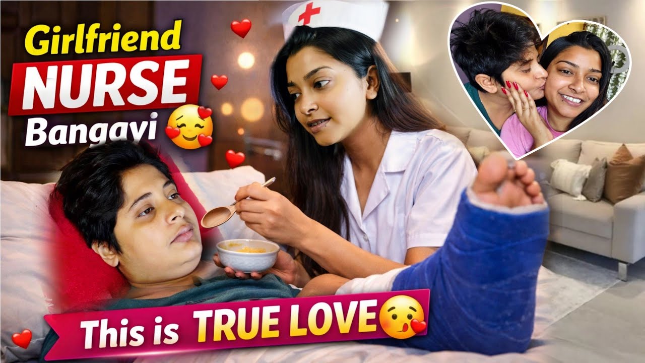 Girlfriend NURSE Bangayi 🥰❤️ This Is TRUE LOVE ❤️🧿 #vlog #dailyvlog 