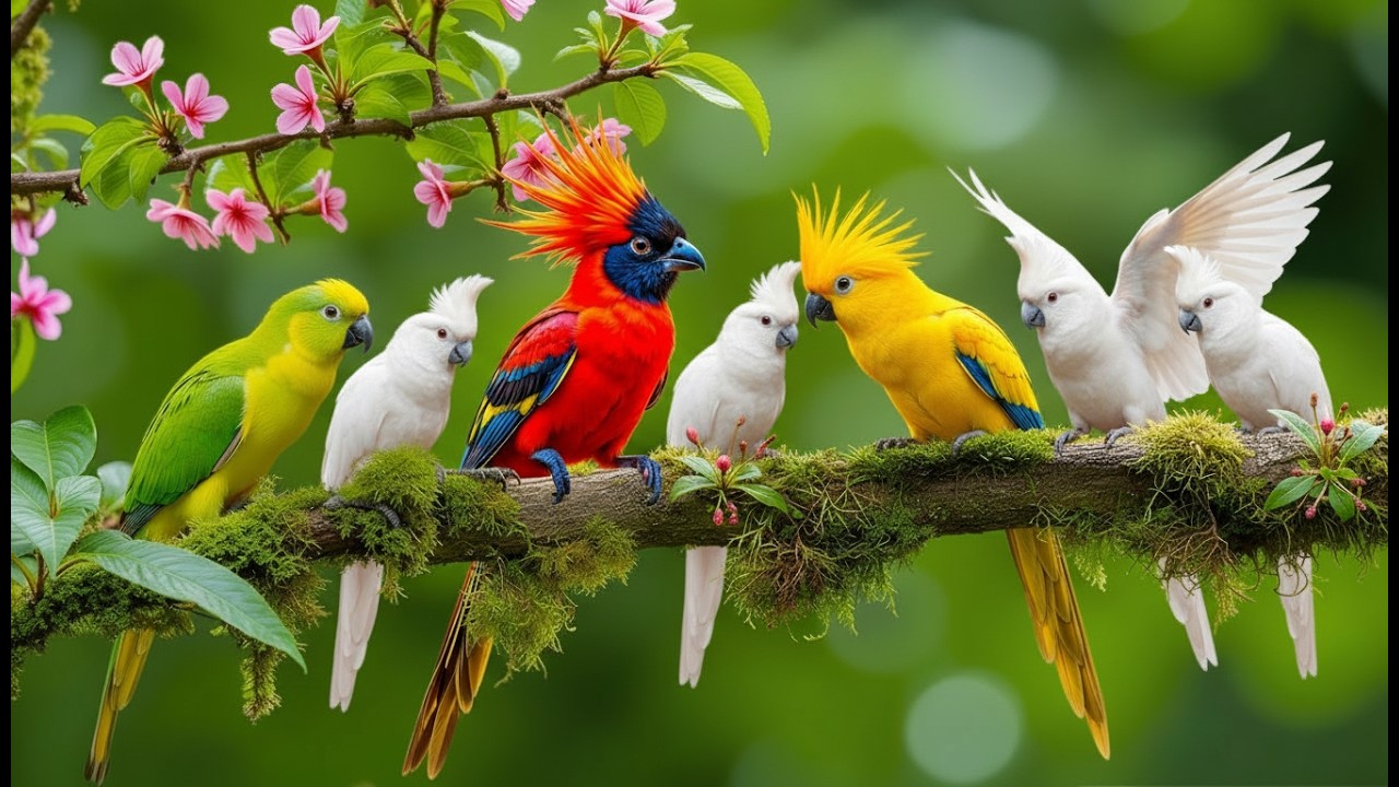 🌳 Calming Relaxing Piano with Bird Sounds | Calming Nature Music for Mindful Breathing and Rest