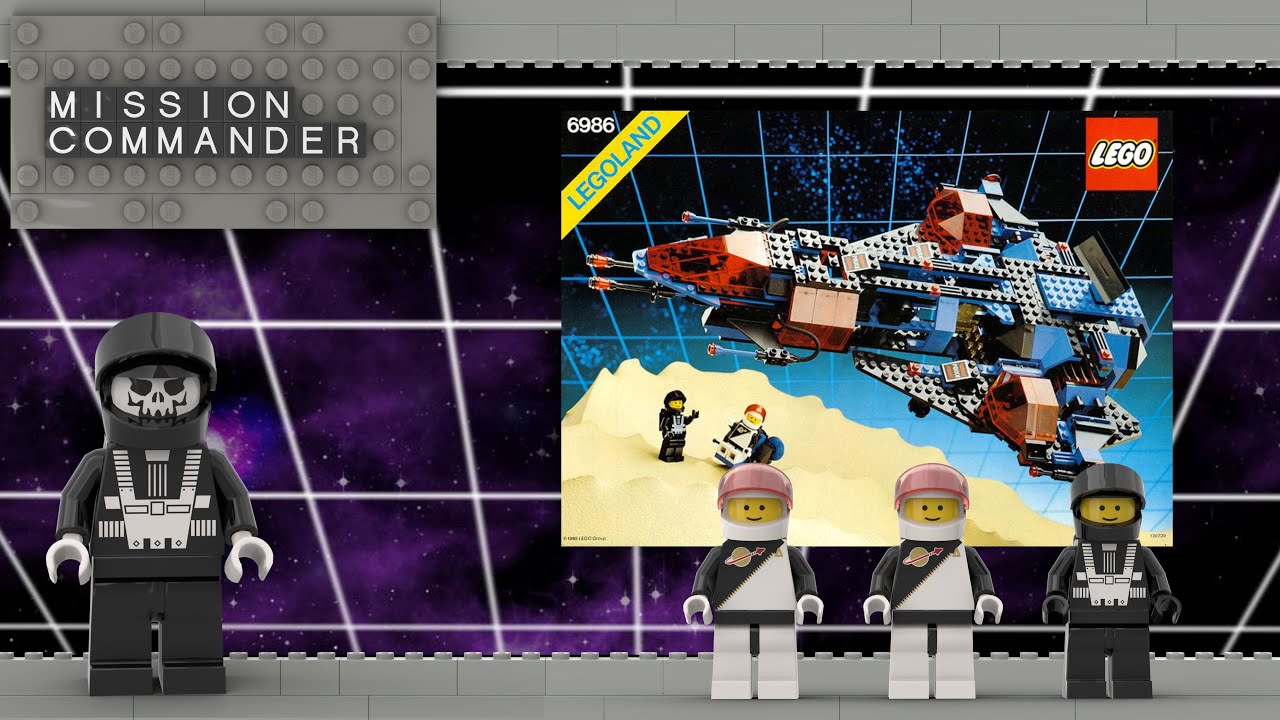Lego Space Police I 6986 Mission Commander RECENZJA