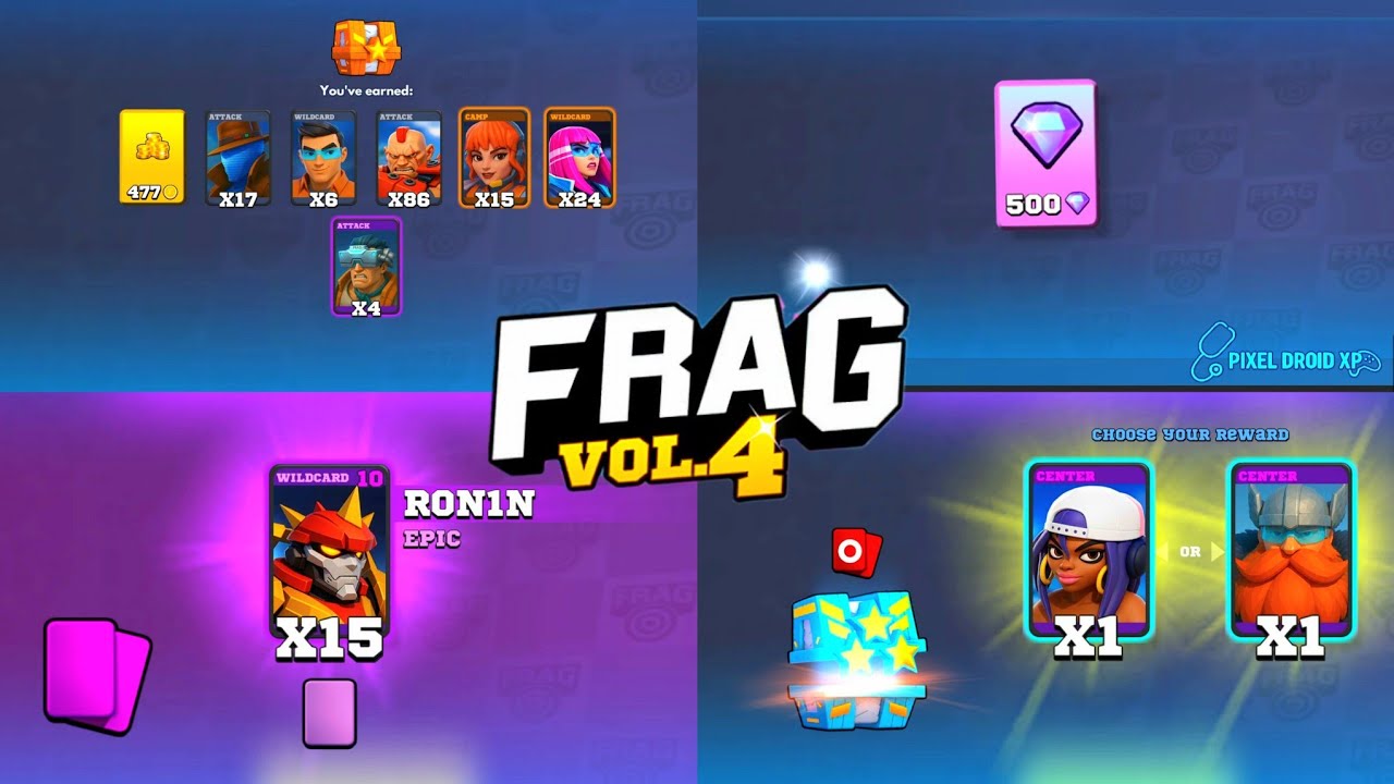 FRAG Pro Shooter - Unboxing Trophy Road's Exclusive Rewards | Previous Lunar Season Recap #fypシ゚
