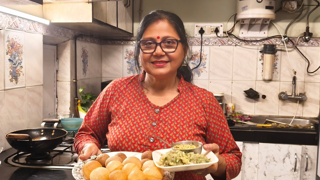 Atte and millet ke golgappe 