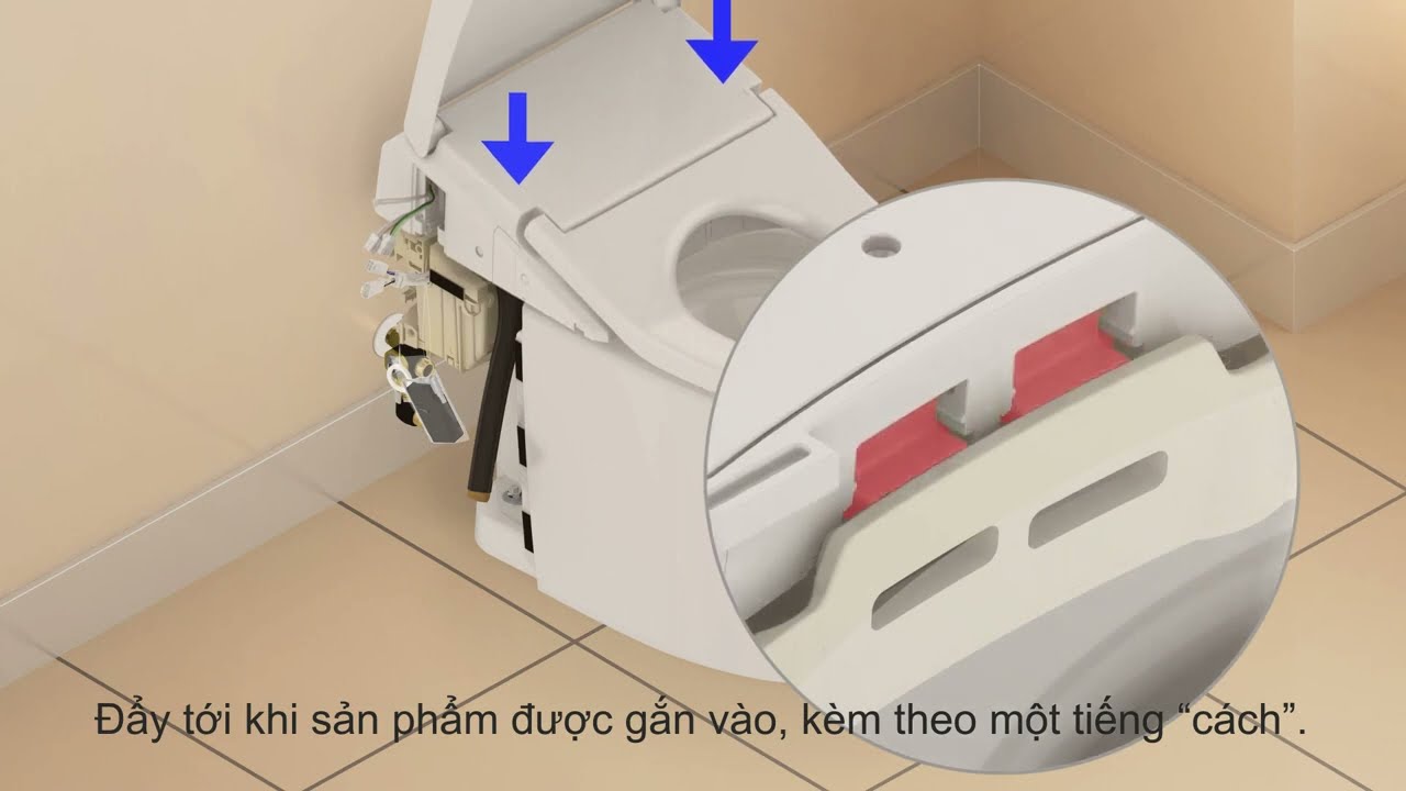 Hướng dẫn lắp đặt chi tiết Bồn cầu thông minh TOTO NEOREST AH
