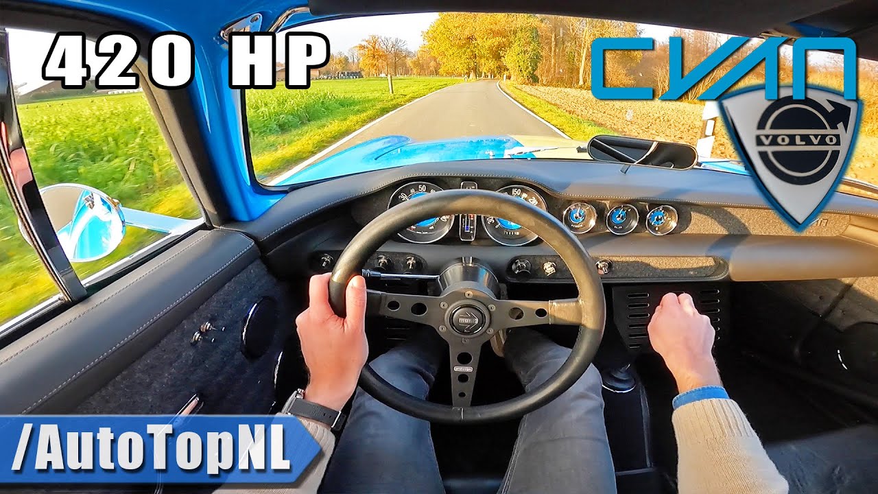 1964 Volvo P1800 *420HP* @CyanRacingOfficial  POV Test Drive by AutoTopNL