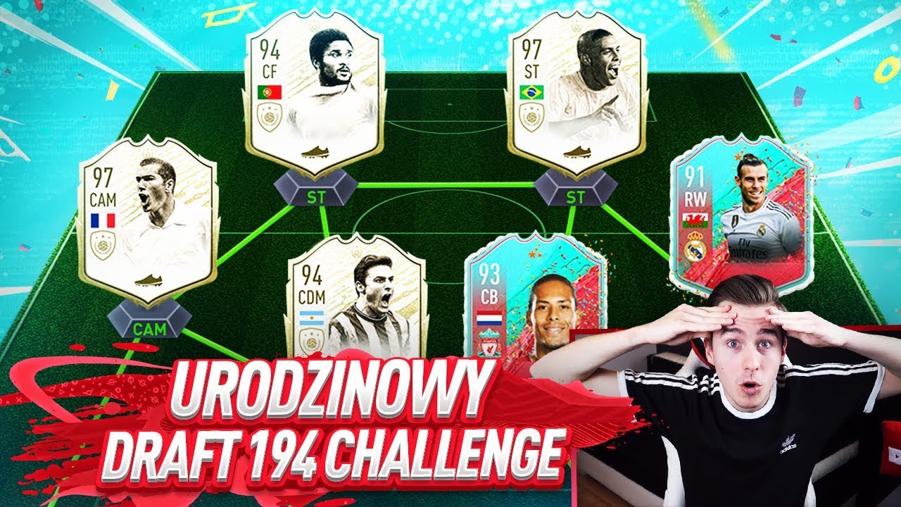 URODZINOWY DRAFT 194 CHALLENGE! | FIFA 20
