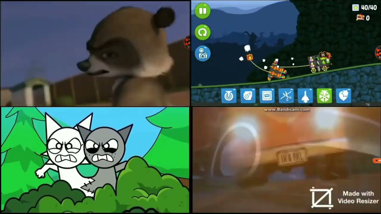 (THE END OF THE WORLD!) SPARTA REMIX QUADPARISON (my first sparta remix)