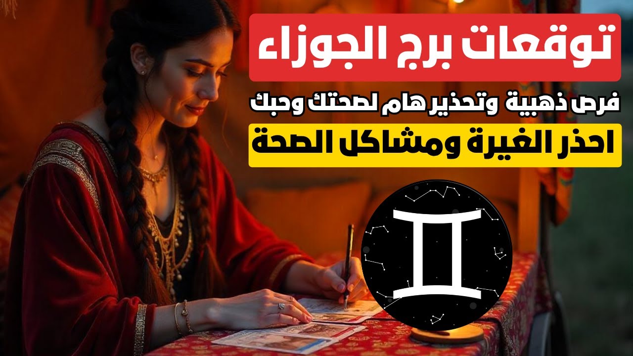 توقعات برج الجوزاء ♊ احذر الغيرة ومشاكل الصحة ⚠️ عمل جديد وثروة هائلة قادمة 💰 ترقية ومفاجآت