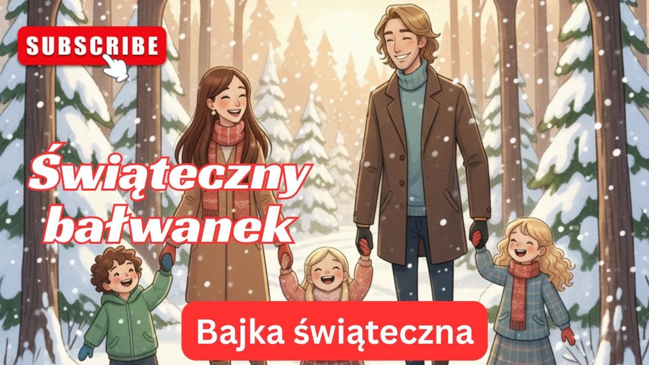 Bajka świąteczna o bałwanku dla dzieci. Bajka z morałem.